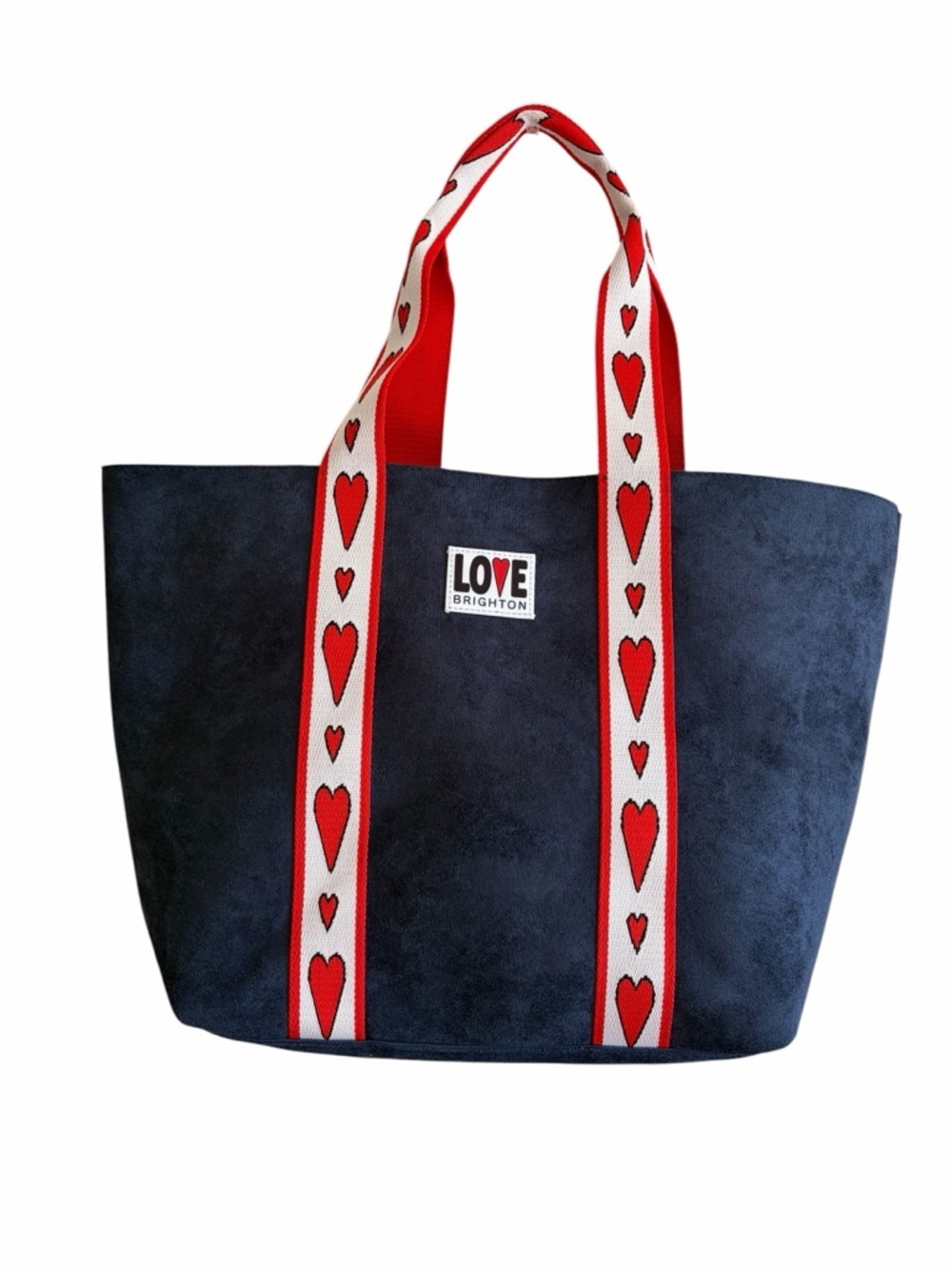 Brighton Velveteen Love Tote - Picture 2 of 6